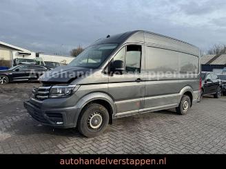 krockskadad bil auto Volkswagen Crafter Kasten 35 Trendline mittellang Hoch 2023/1
