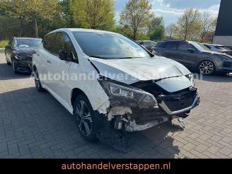krockskadad bil auto Nissan Leaf e+ N-Connecta 62KWH 160KW 2021/5