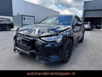 damaged passenger cars Audi E-tron Sportback 55 Quattro S line Panorama 2021/11