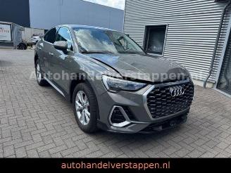 Unfallwagen Audi Q3 Sportback 45 TFSIe S LINE Chronosgrau Metalli 2023/9