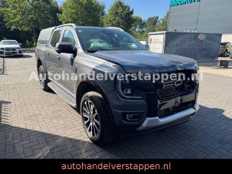krockskadad bil auto Ford Ranger Platinum e-4WD 3.0L 177KW B&O 2025/3