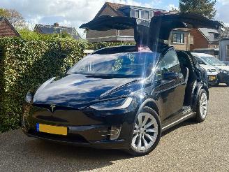 Voiture accidenté Tesla Model X 75D Base 333pk nap 2 sleutels vleugel deuren 2018/7