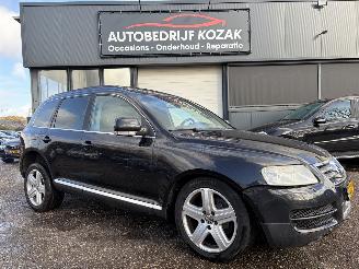 krockskadad bil bedrijf Volkswagen Touareg 5.0 V10 TDI AIRCO AUTOMAAT 2004/5
