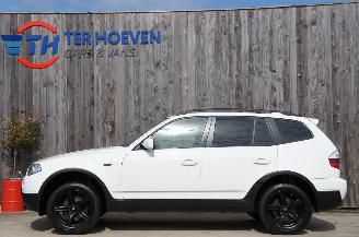 Unfallwagen BMW X3 2.0d X-Drive Airco Pano Motorschade Trekhaak 130KW Euro 4 2008/6