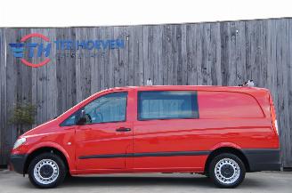Mercedes Vito 111 CDi Lang Dubbele Cabine Klima 5-Persoons Trekhaak 85KW Euro 4 picture 1