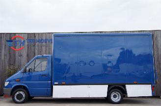 Uttjänta bilar auto Mercedes Sprinter 412D Koffer Laadklep Wooncabine WC Douche Koelkast Droger Wasmaschine 1998/6