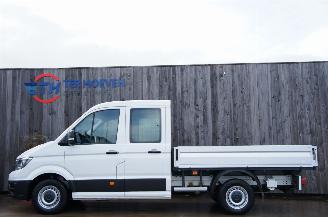 skadebil bedrijf Volkswagen Crafter 2.0 TDi Dubbele Cabine Open Laadklep Airco Cruise Camera 75KW Euro 6 2019/8