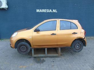 Uttjänta bilar auto Nissan Micra Micra (K13), Hatchback, 2010 / 2016 1.2 12V 2012/6