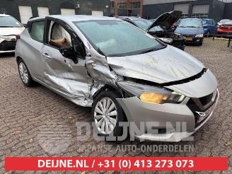 Vrakbiler auto Nissan Micra Micra (K14), Hatchback, 2016 / 2024 1.0 IG-T 92 2022/4