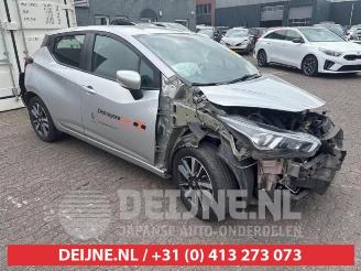 Salvage car Nissan Micra Micra (K14), Hatchback, 2016 / 2025 0.9 IG-T 12V 2018