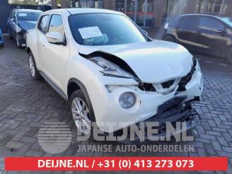 rozbiórka samochody osobowe Nissan Juke Juke (F15), SUV, 2010 / 2019 1.2 DIG-T 16V 2016