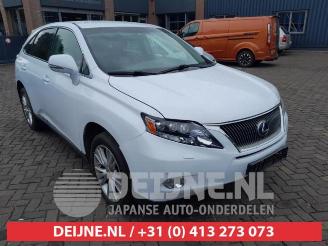 Vrakbiler auto Lexus RX RX (L1), SUV, 2008 / 2015 450h V6 24V VVT-i 4x2 2010/7