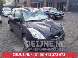 damaged passenger cars Suzuki Swift Swift (ZA/ZC/ZD), Hatchback, 2010 / 2017 1.2 16V 2010/11