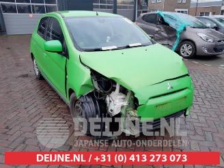 Coche siniestrado Mitsubishi Space-star Space Star (A0), Hatchback, 2012 1.2 12V 2013/6