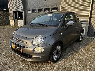 Salvage car Fiat 500 0.9Twinair Turbo AUTOMAAT / CRUISE 2018/8