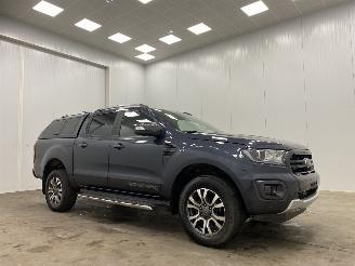 skadebil bedrijf Ford Ranger 2.0 Bi-Turbo Autom. Wildtrak 156kw DC 4wd Navi Clima 2021/10