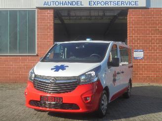 Vaurioauto  passenger cars Opel Vivaro 3x Ambulance, Airco, Cruise control, 2x schuifdeur 2018/5