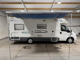 krockskadad bil camper Fiat Camper 2.8D 94kW Luifel Douche WC Keuken 2004/7