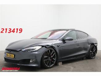 skadebil auto Tesla Model S 75 Base Pano LED Leder ACC LRHZ 2017/11