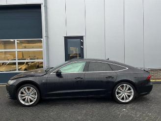 Coche siniestrado Audi A7 A7 Sportback (4KA), Liftback, 2017 3.0 V6 24V 55 TFSI Mild Hybrid Quattro 2018/2