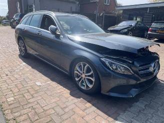 krockskadad bil auto Mercedes C-klasse C Estate (S205), Combi, 2014 / 2021 C-350 e 2.0 16V 2015/6
