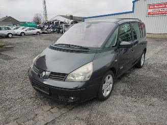 Salvage car Renault Espace Grijs TEB66 Onderdelen Bumper Deur 2004/5