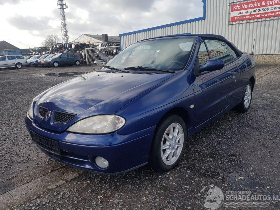 Renault Mégane Cabrio Blauw NV432 Onderdelen Deur Bumper