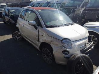 Vrakbiler auto Fiat 500 500C (312), Cabrio, 2009 1.2 69 2010/2