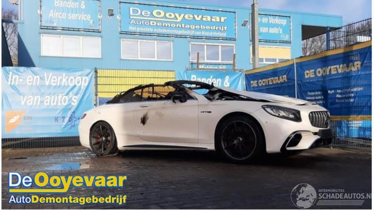 Mercedes S-klasse S AMG (A217), Cabrio, 2015 5.5 S-63 AMG V8 32V Biturbo 4-Matic