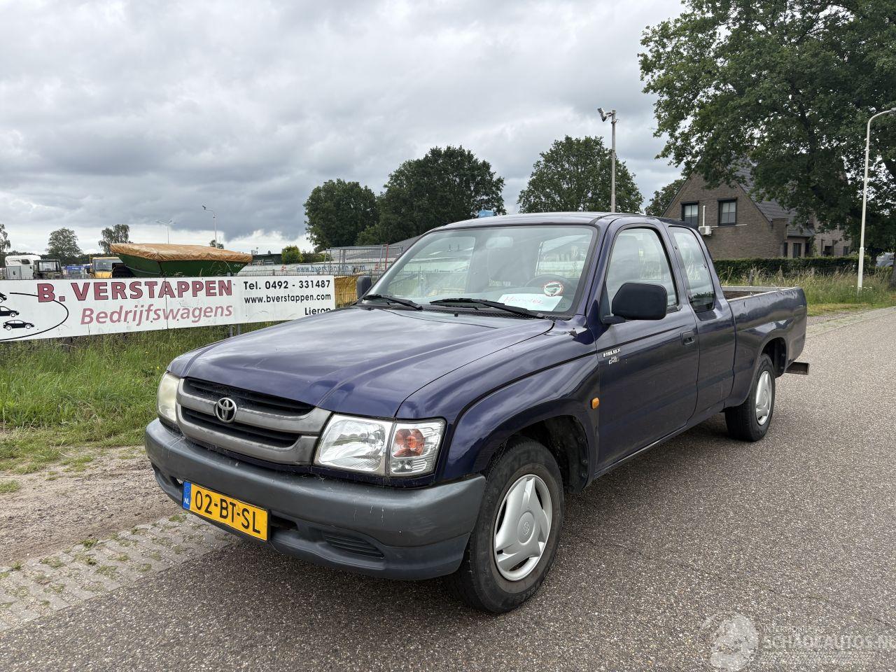 Toyota Hilux 2.5 D4-D 90 EXTRA OPEN LAADBAK / PICK-UP  84.217 KM N.A.P. !