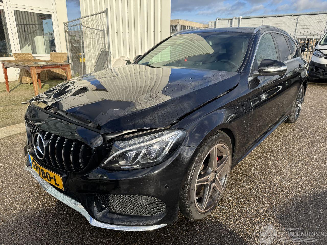 Mercedes C-klasse 200 AMG AUT PRESTIGE GLASDAK BJ 2015 !