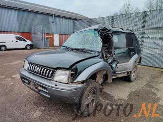 Vrakbiler auto Toyota Landcruiser Land Cruiser 90 (J9), Terreinwagen, 1996 / 2002 3.0 TD 1998/7