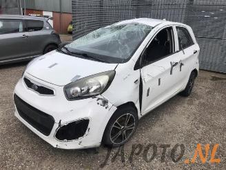Vrakbiler auto Kia Picanto Picanto (TA), Hatchback, 2011 / 2017 1.0 12V 2012/5