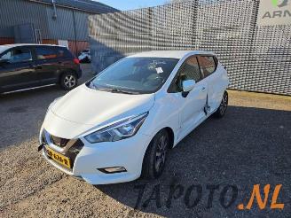 Uttjänta bilar auto Nissan Micra Micra (K14), Hatchback, 2016 / 2024 0.9 IG-T 12V 2018/6