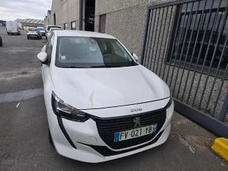 krockskadad bil auto Peugeot 208 208 II (UB/UH/UP), Hatchback 5-drs, 2019 1.5 BlueHDi 100 2020/2