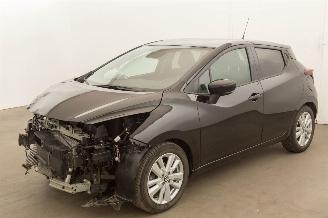 krockskadad bil auto Nissan Micra 1.0 22.226 km Airco 2020/7