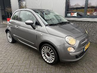 Vrakbiler auto Fiat 500 0.9 TwinAir Turbo Lounge 2015/3