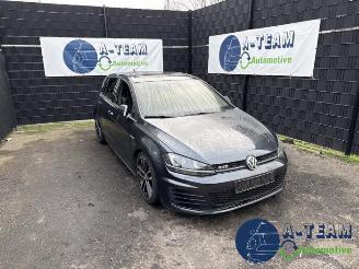 Coche siniestrado Volkswagen Golf Golf VII (AUA), Hatchback, 2012 / 2021 2.0 GTD 16V 2014/1