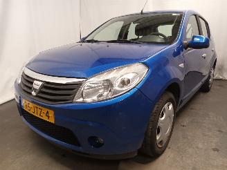 skadebil auto Dacia Sandero Sandero I (BS) Hatchback 1.2 16V (D4F-732(D4F-F7)) [55kW]  (11-2008/12=
-2012) 2009/9