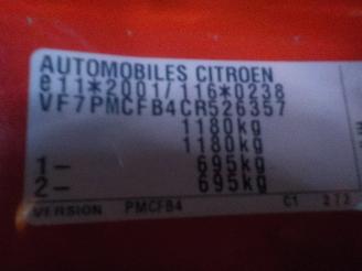 Citroën C1 C1 Hatchback 1.0 12V (384F(CFA)) [50kW]  (06-2005/09-2014) picture 6