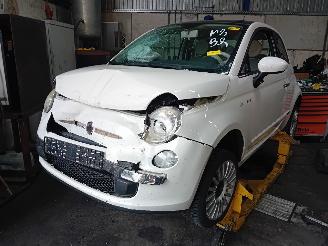 Vrakbiler auto Fiat 500 500 (312) Hatchback 1.2 69 (169.A.4000(Euro 5)) [51kW]  (07-2007/...) 2010/0