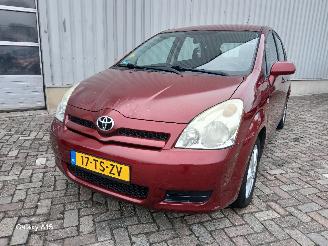 Auto incidentate Toyota Corolla Corolla Verso (R10/11) MPV 1.6 16V VVT-i (3ZZFE) [81kW]  (04-2004/03-2=
009) 2007/10