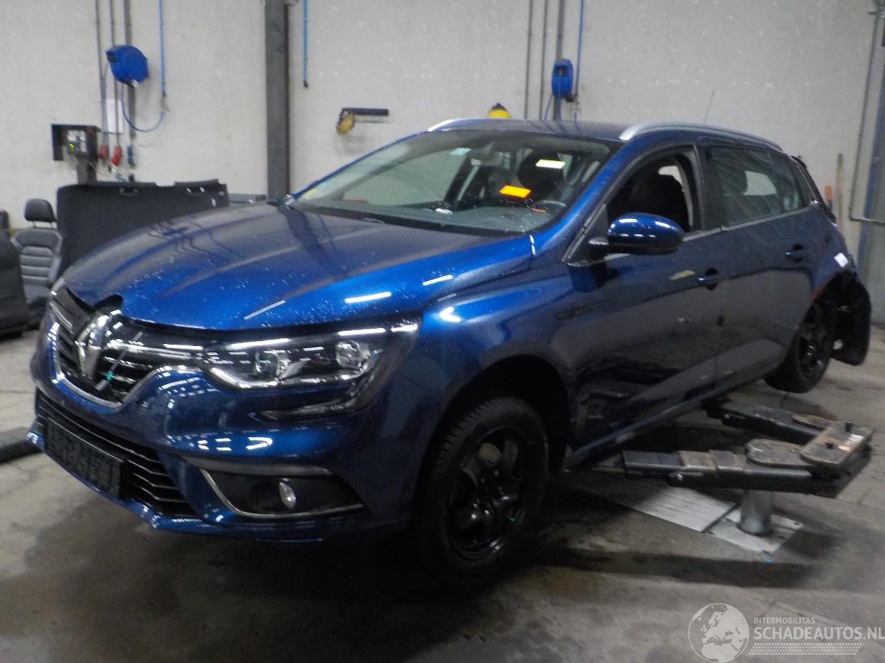 Renault Mégane Megane IV Estate (RFBK) Combi 5-drs 1.5 Energy dCi 110 (K9K-657) [81kW=
]  (04-2016/...)