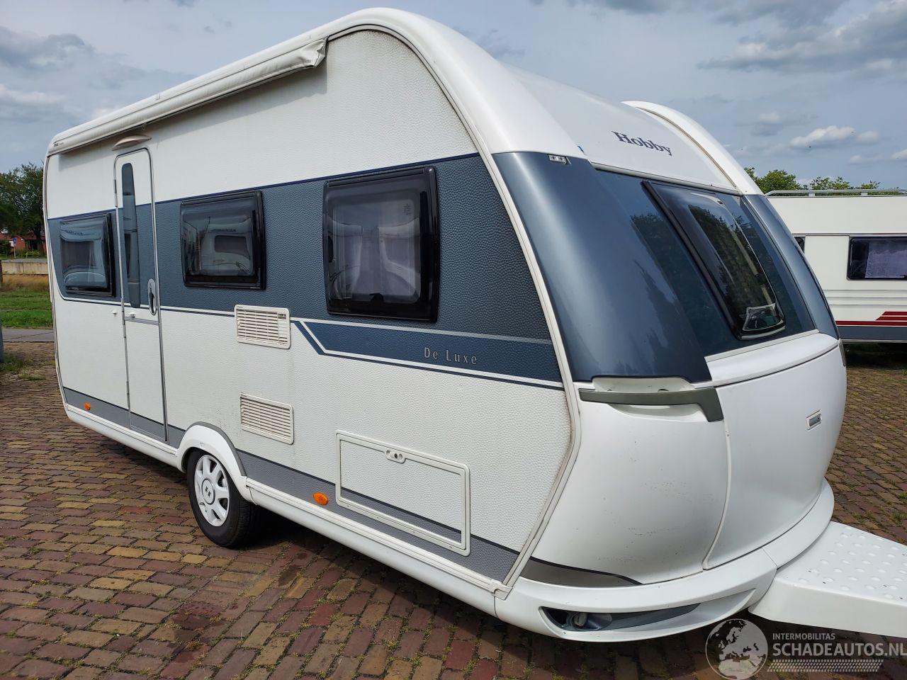 Hobby  455 UF Luifel + Fietsendrager