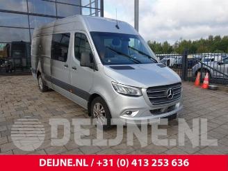 Coche siniestrado Mercedes Sprinter Sprinter 3,5t (907.6/910.6), Van, 2018 319 CDI 3.0 V6 24V RWD 2021/1