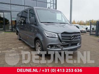 Vrakbiler auto Mercedes Sprinter Sprinter 3,5t (907.6/910.6), Van, 2018 319 CDI 2.0 D RWD 2023/1