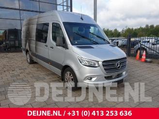 skadebil auto Mercedes Sprinter Sprinter 3,5t (907.6/910.6), Van, 2018 319 CDI 3.0 V6 24V RWD 2021/1