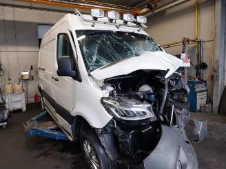 Vrakbiler auto Mercedes Sprinter Sprinter 3,5t (907.6/910.6), Van, 2018 315 CDI 2.0 D RWD 2022/11
