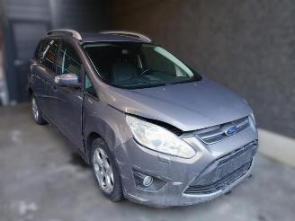 Vrakbiler auto Ford Grand C-Max Grand C-Max (DXA), MPV, 2010 / 2019 1.0 Ti-VCT EcoBoost 12V 125 2014/12