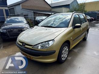 Purkuautot passenger cars Peugeot 206 206 SW (2E/K), Combi, 2002 / 2007 1.4 2004/8